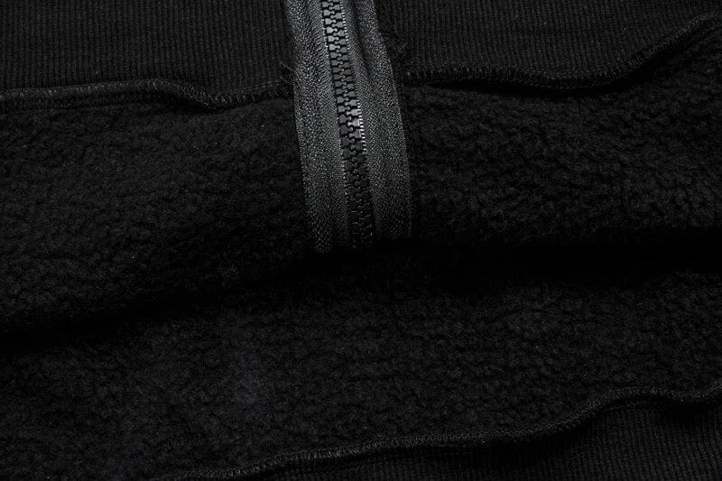 Y2K Full Zip Moon Star Hoodie