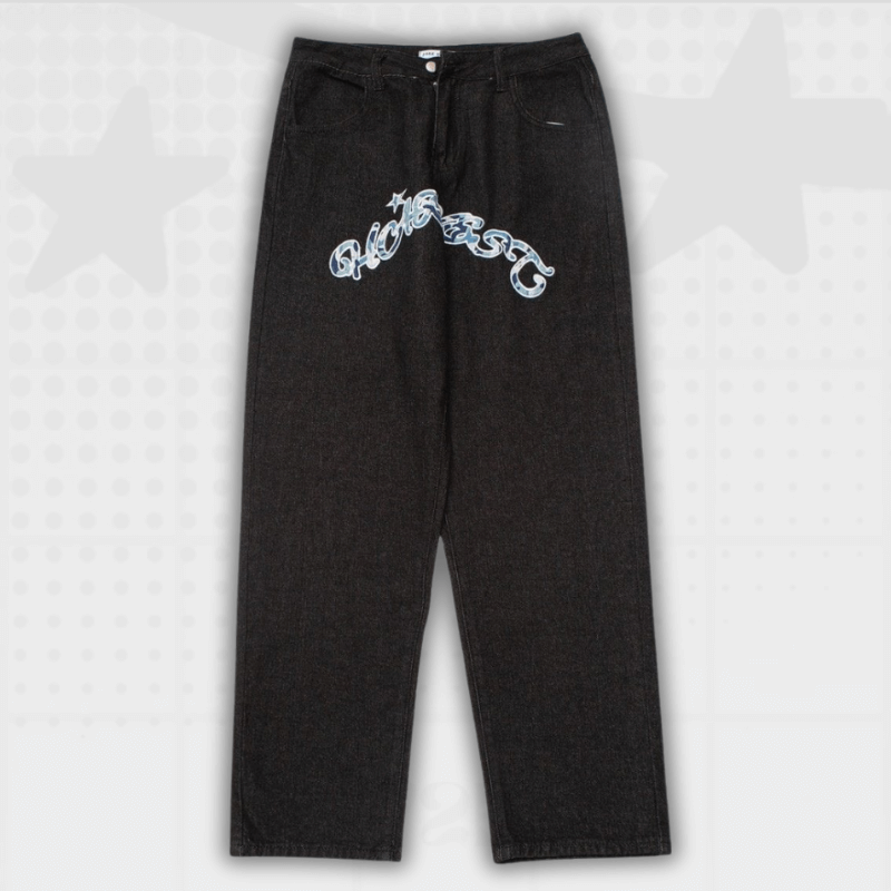 Y2K Graphic Jeans