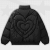 Y2K Heart Puffer Jacket