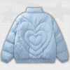 Y2K Heart Puffer Jacket