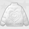 Y2K Heart Puffer Jacket