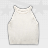 Y2K High Neck Crop Top