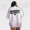 Y2K Letter Print Oversized Tee