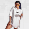 Y2K Letter Print Oversized Tee