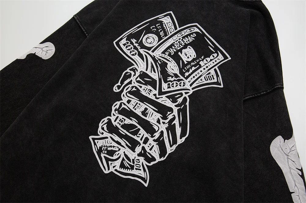 Y2K Money Heist Skelly Hoodie