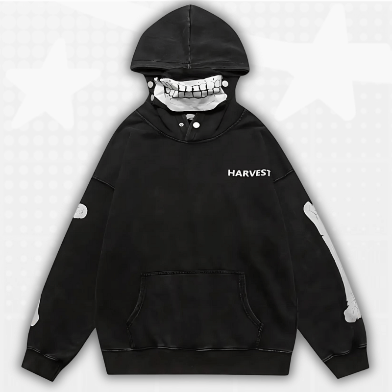 Y2K Money Heist Skelly Hoodie