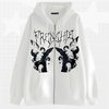 Zip Up Hoodie Printed