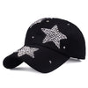 Y2K Star Rhinestone Cap