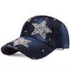 Y2K Star Rhinestone Cap