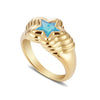 Y2K Star Ring