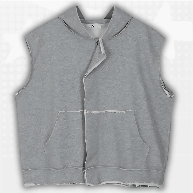 Y2K Zip Up 2-in-1 Hoodie