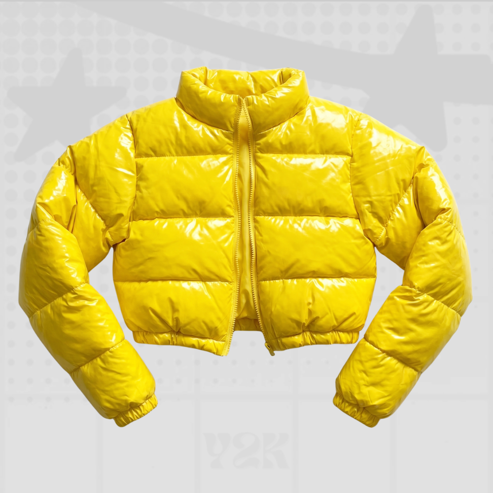 Women's Y2K Cropped Puffer Jacket