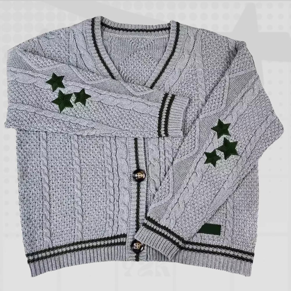 Button Down Y2K Sweater