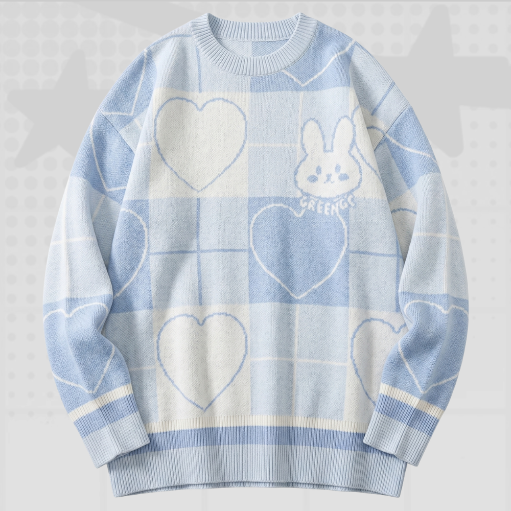 Y2K Kawaii Oversized Sweater