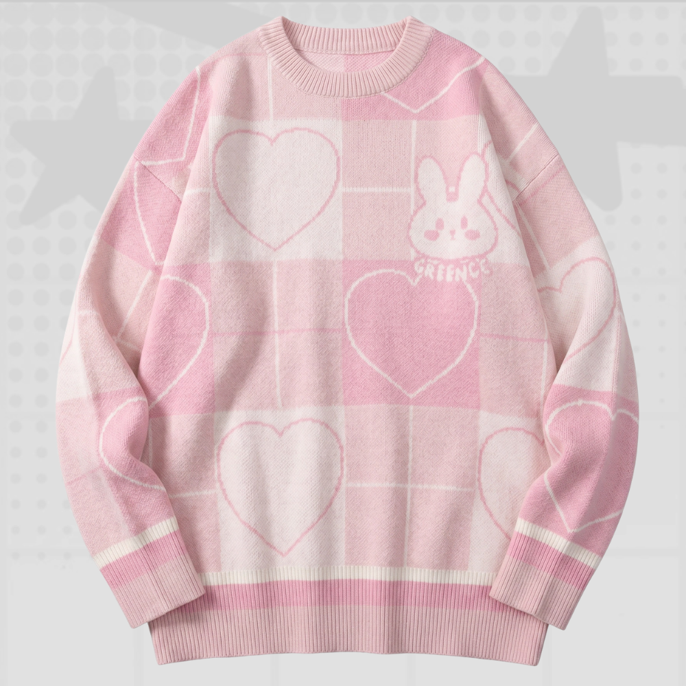 Y2K Kawaii Oversized Sweater