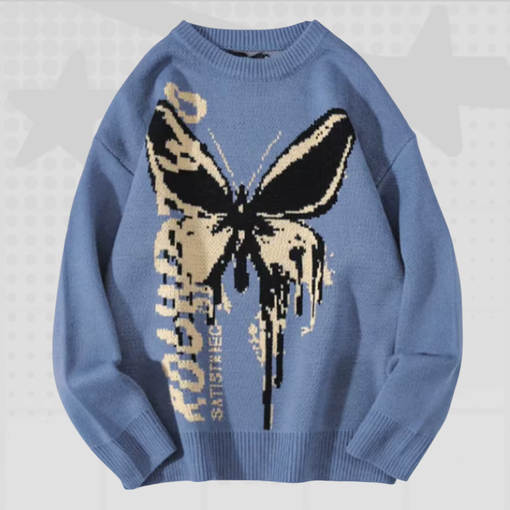 Butterfly Y2K Sweater
