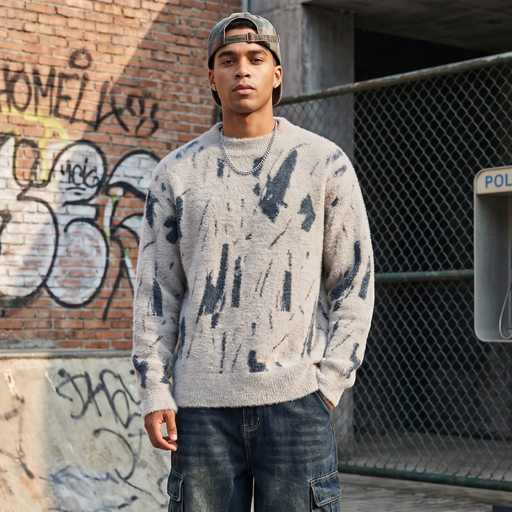 Streetwear Knit Pullover