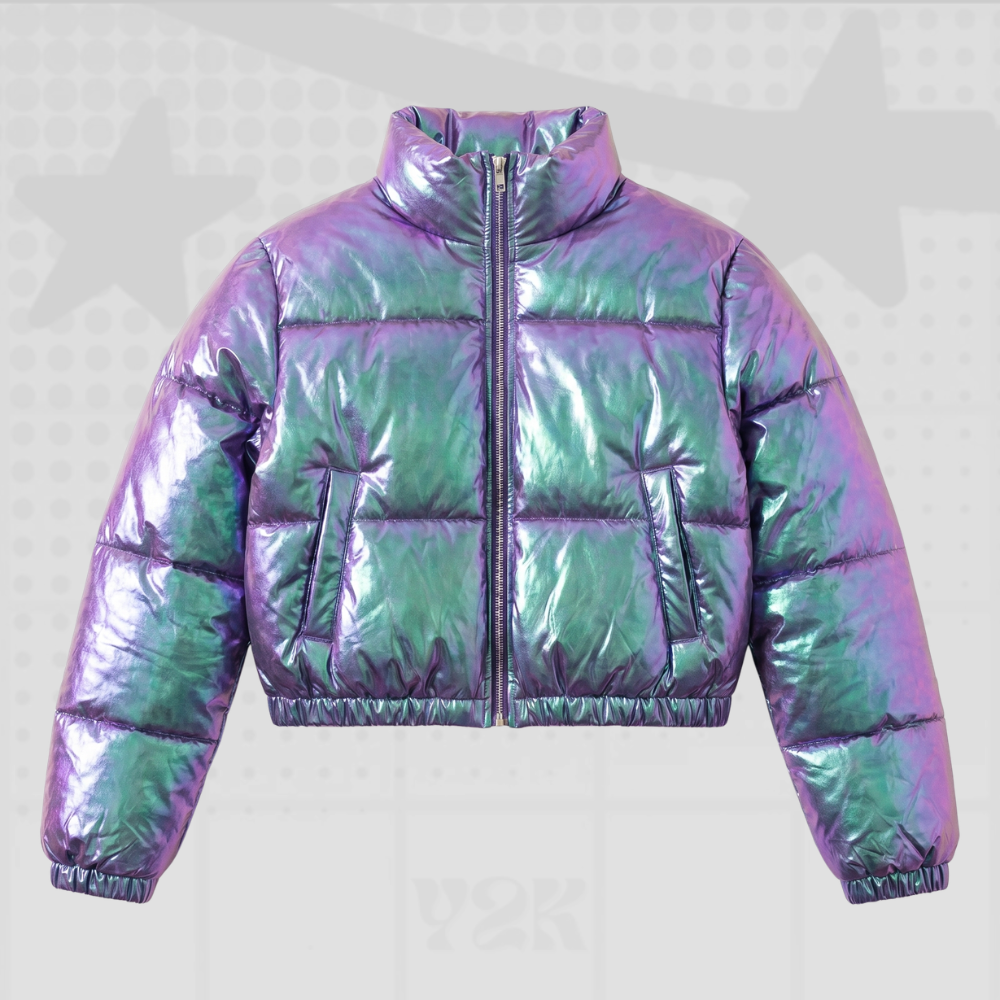 Y2K Cropped Puffer Jacket