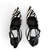 Zebra Y2K Heels