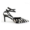 Zebra Y2K Heels