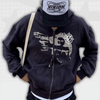 Zip Up Graphic Hoodie Y2K