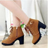 Zipper Y2K Lace Up Boots